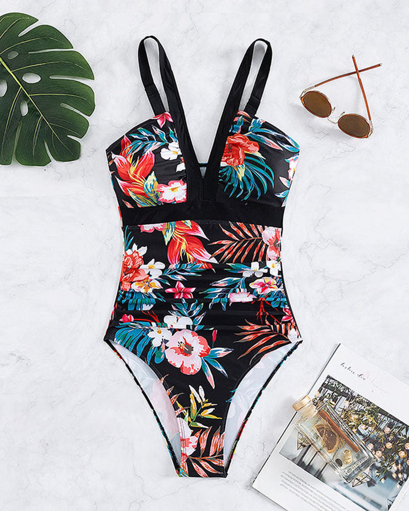 Janet - Chic Floral Én-delt