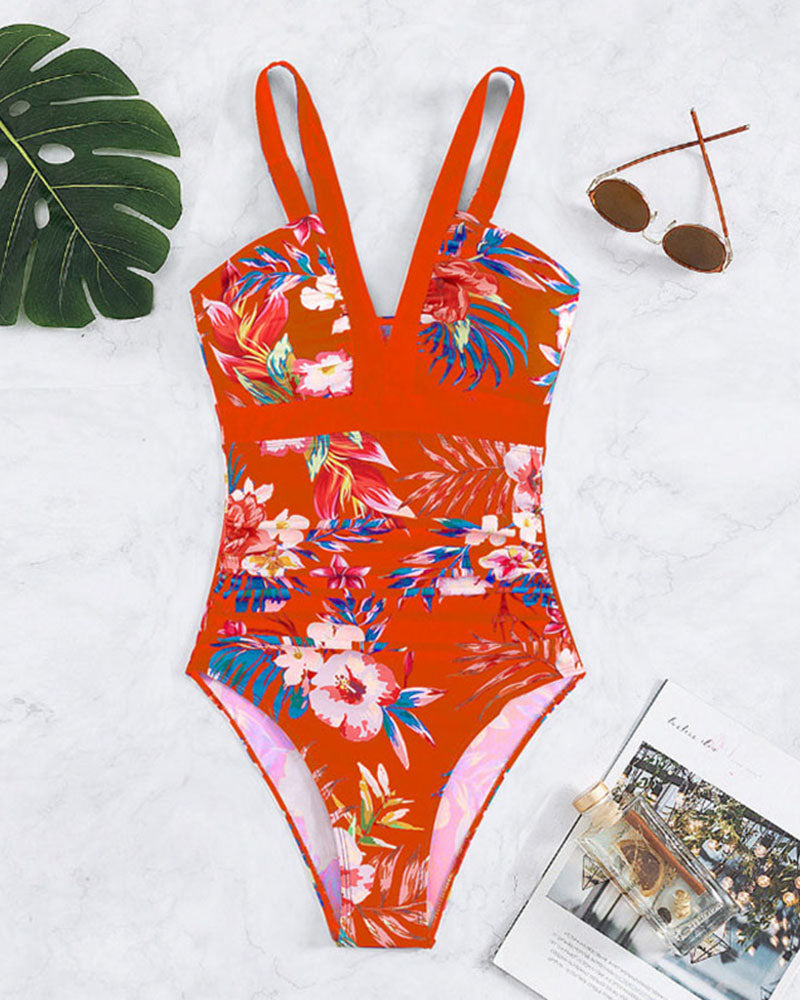 Janet - Chic Floral Én-delt