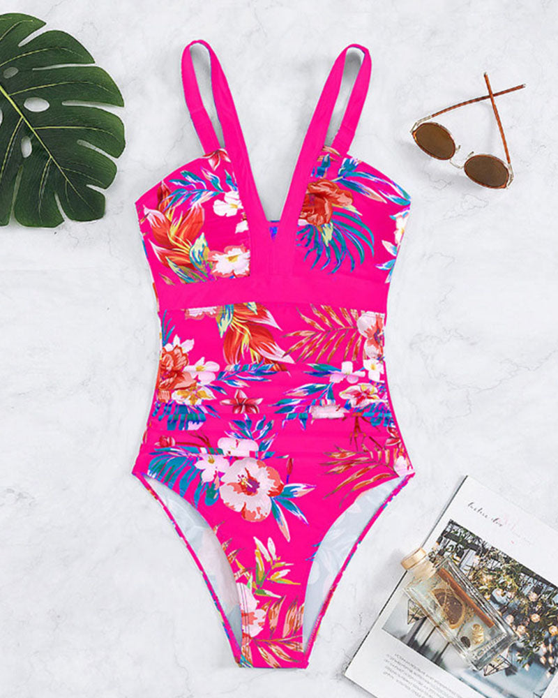 Janet - Chic Floral Én-delt