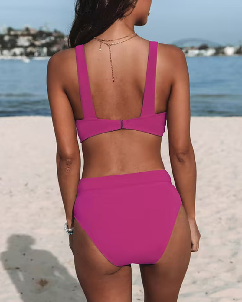 Lise - Klassisk Højtaljet Bikini